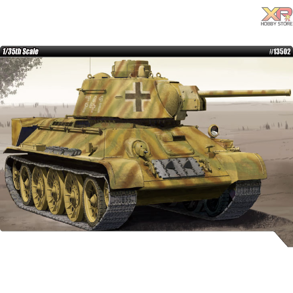 [Academy Model] 1/35: GERMAN T-34/76 747(R) (AC 13502)