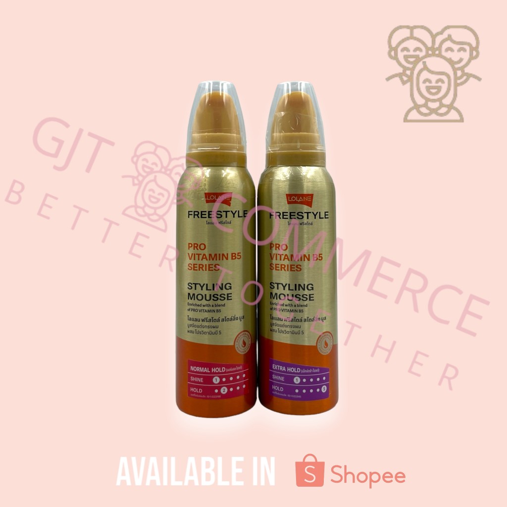 โลแลน ฟรีสไตล์ สไตล์ลิ่งมูส 130 มล. (Lolane Freestyle Styling Mousse 130 ml.)