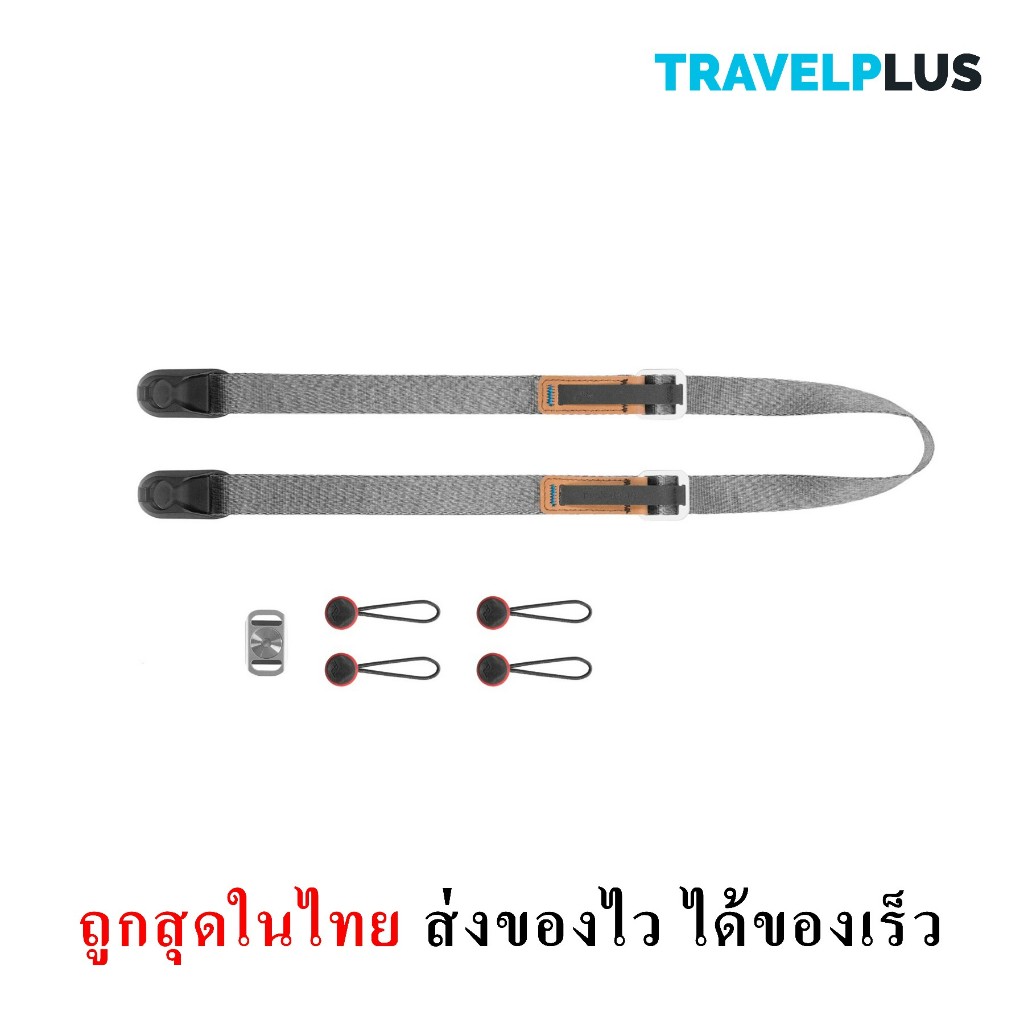 Peak Design Leash Camera Strap สายคล้องกล้อง (สีเทาอ่อน)