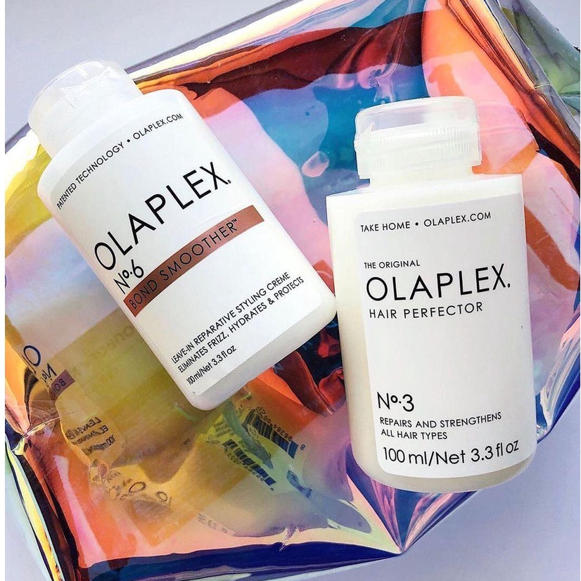 Olaplex No. 3 + No. 6 100ml，ทรีทเม้นต์ฟื้นฟูผมแห้งเสีย ของแท้ทุกขวด