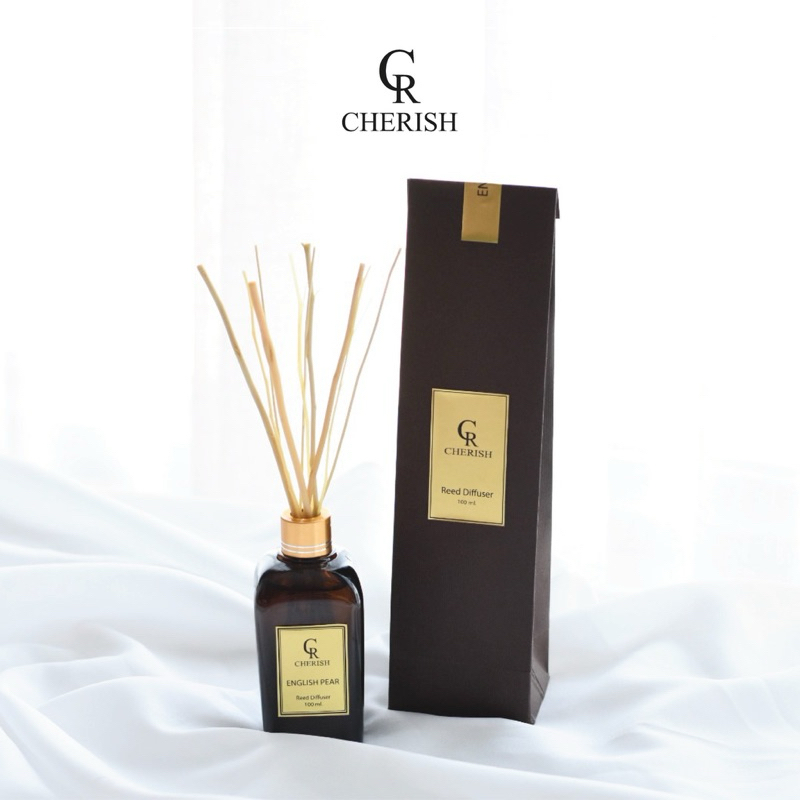 Cherish Reed Diffuser ก้านไม้หอมกระจายกลิ่น น้ำหอมบ้าน ก้านไม้หอม น้ำหอมปรับอากาศ 50/100 ml.