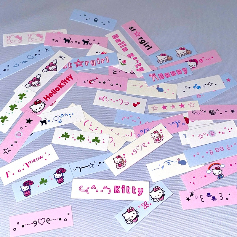 Kitty core Stickers 45 ชิ้น สติกเกอร์ตัดแบ่ง พร้อมส่ง