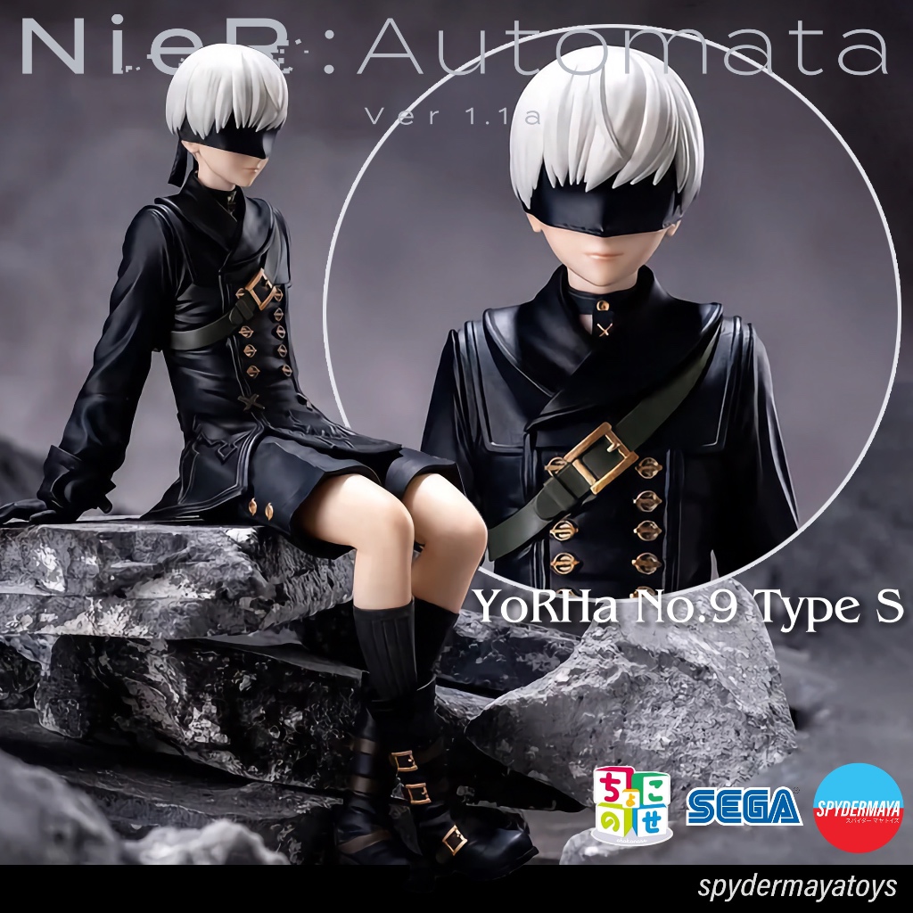 [พร้อมส่ง] NieR:Automata Ver1.1a - 9S (YoRHa No.9 Type S) Chokonose SEGA