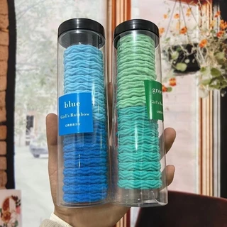 AAK-ยางรัดผมแบบกล่องยาว 20เส้นแบบ2สีพร้อมส่งจากไทย