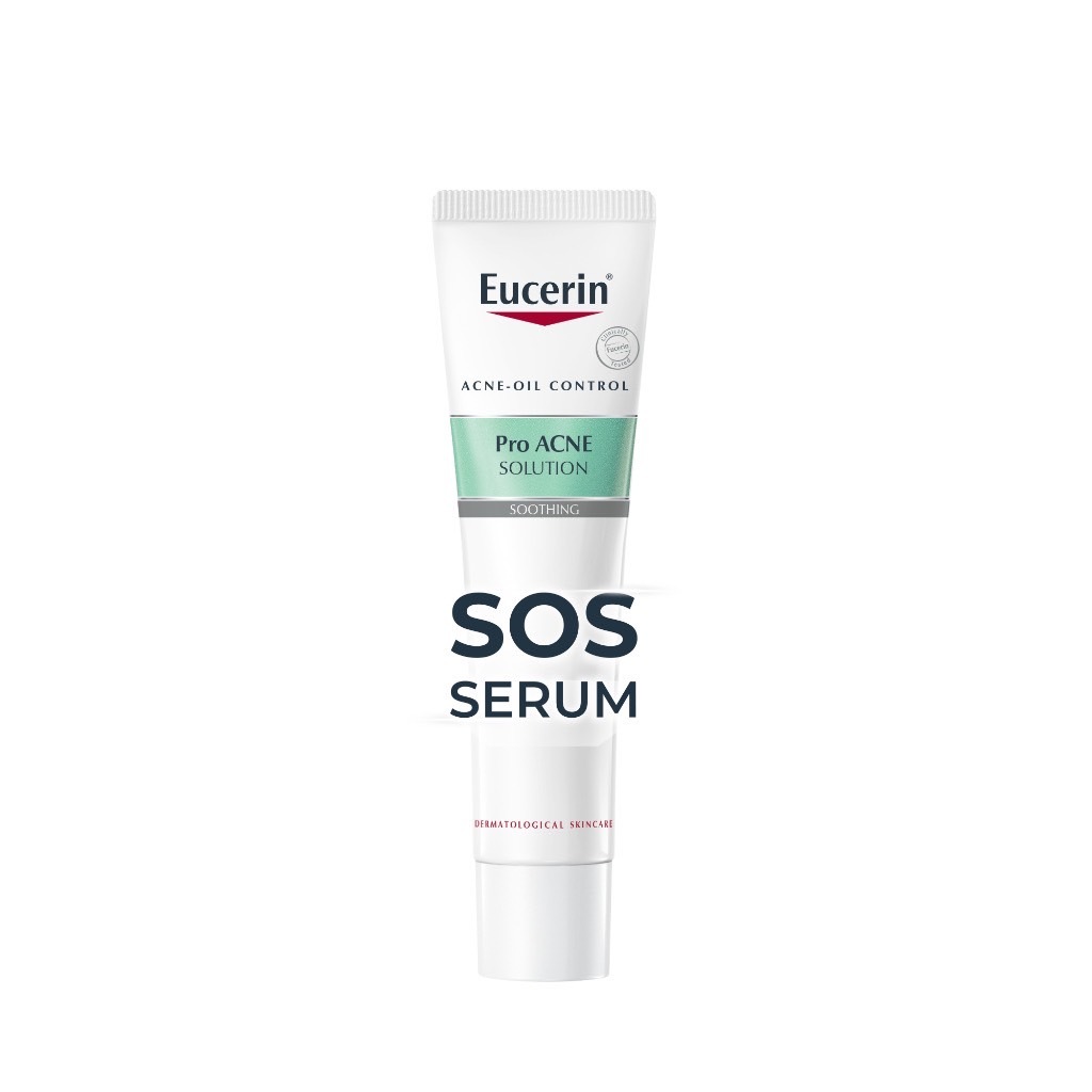 [Exp.2027]Eucerin Pro Acne Solution SOS Serum 40ml ผลิตภัณฑ์บำรุงผิวหน้า เหมาะสำหรับผิวเป็นสิว
