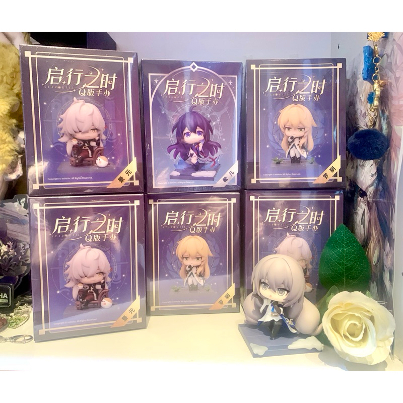 [พร้อมส่งLuocha/Jingyuan]Mihoyo แท้ 6แบบ Honkai Star rail โมเดลฟิกเกอร์ Official Apex
