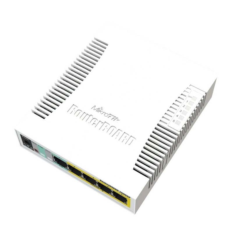 Router Board MIKROTIK RB260GSP (CSS106-1G-4P-1S) สามารถออกใบกำกับภาษีได้ Lifetime warranty