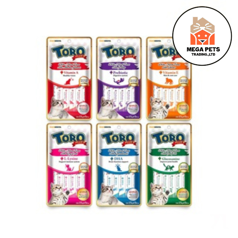 แมวเลีย โทโรโทโร่ พลัส toro toro plus  15 กรัม (แพ็ค5 ซอง)