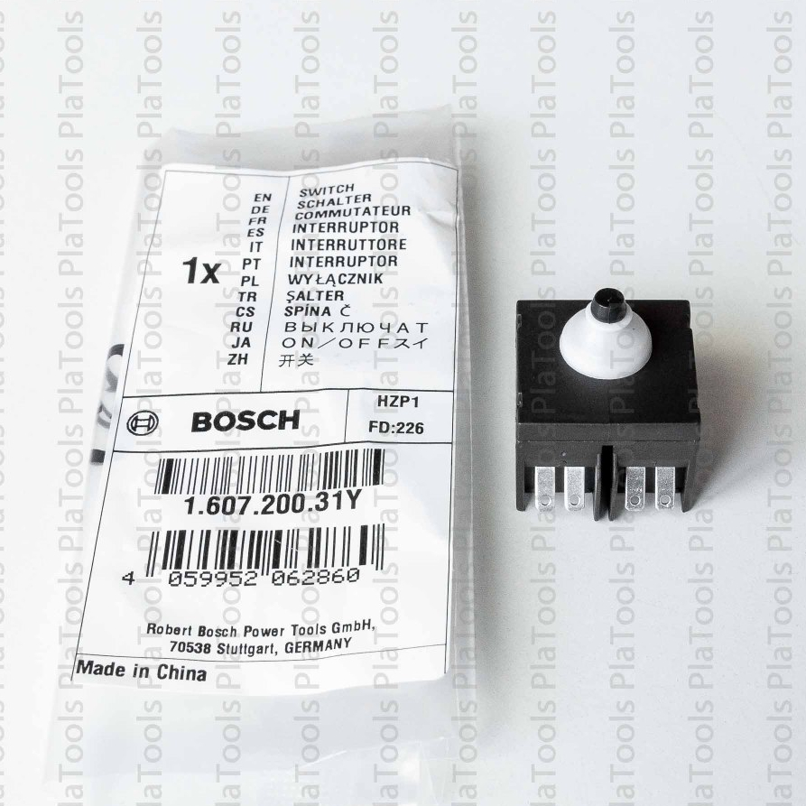 สวิทช์ GWS 900-100/9-125/9-125 อะไหล่แท้ BOSCH รหัส 160720031Y ราคา ถูกที่สุด ดีลบีเคเค แกลเลอรีภาพที่ 2