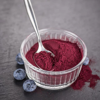 ผงบลูเบอร์รี่ ขนาด 100 กรัม ( Blueberry powder )