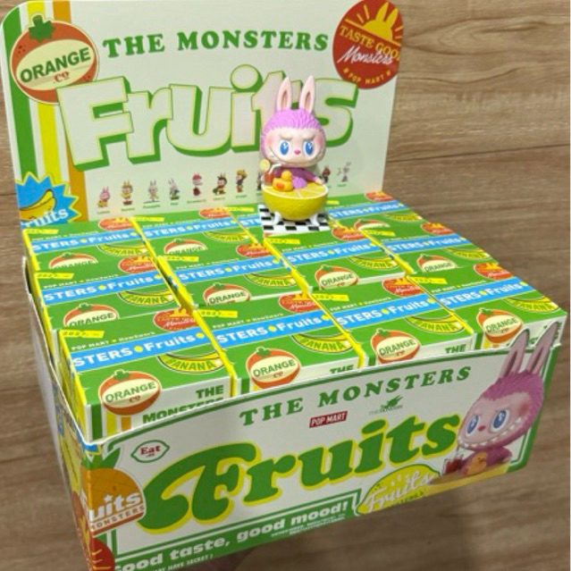 🍋กล่องสุ่ม Art Toys The Monsters Fruits *ยังไม่แกะ*