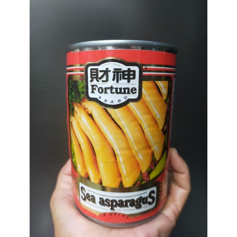 หน่อไม้ทะเลกระป๋อง Fortune เบอร์00 เป๋าฮื้อเส้น เกรดพรีเมี่ยมขนาด425กรัม