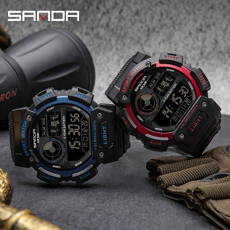 นาฬิกา sanda รุ่น 6009 ของแท้ 💯% มีประกัน !!!