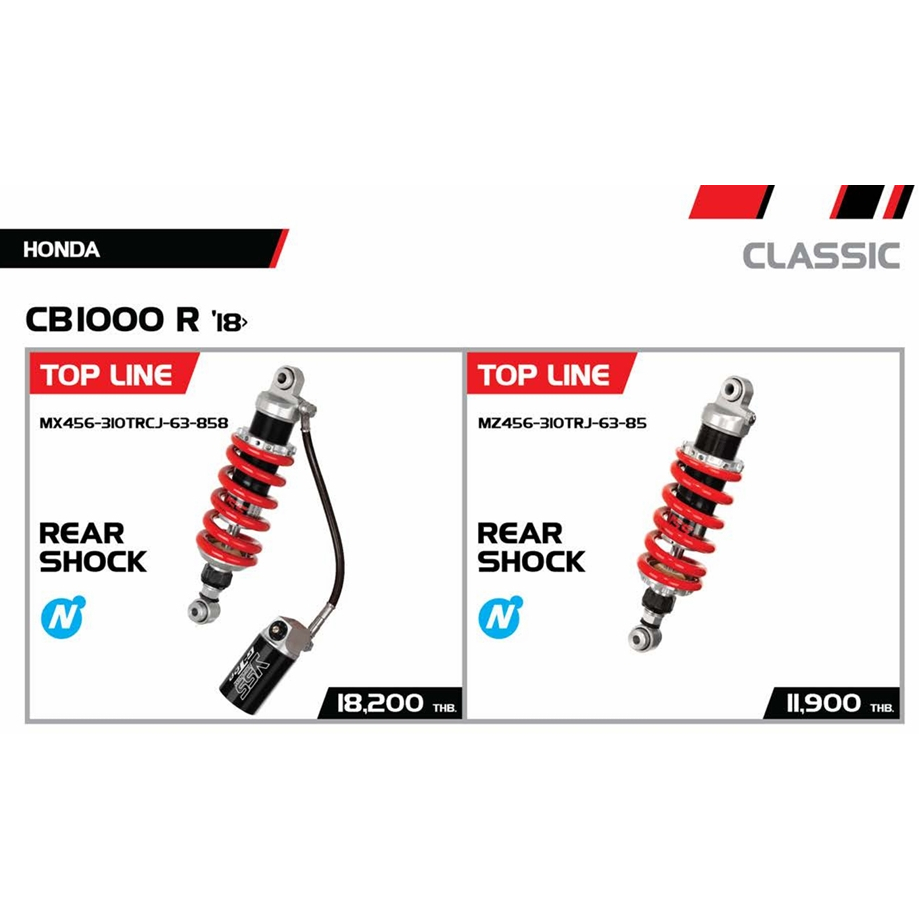 YSS FOR HONDA CB1000R '18>