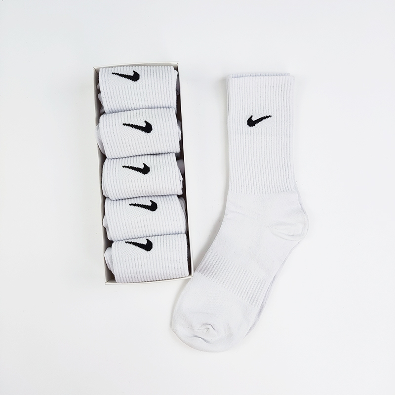 จากประเทศไทย ถุงเท้าไนกี้ NIKE ข้อยาว ยาวครึ่งแข้ง ถุงเท้าวิ่ง ใส่ได้ทั้งผู้ชายและผู้หญิง คุณภาพสูง นุ่ม ความสะดวกสบาย