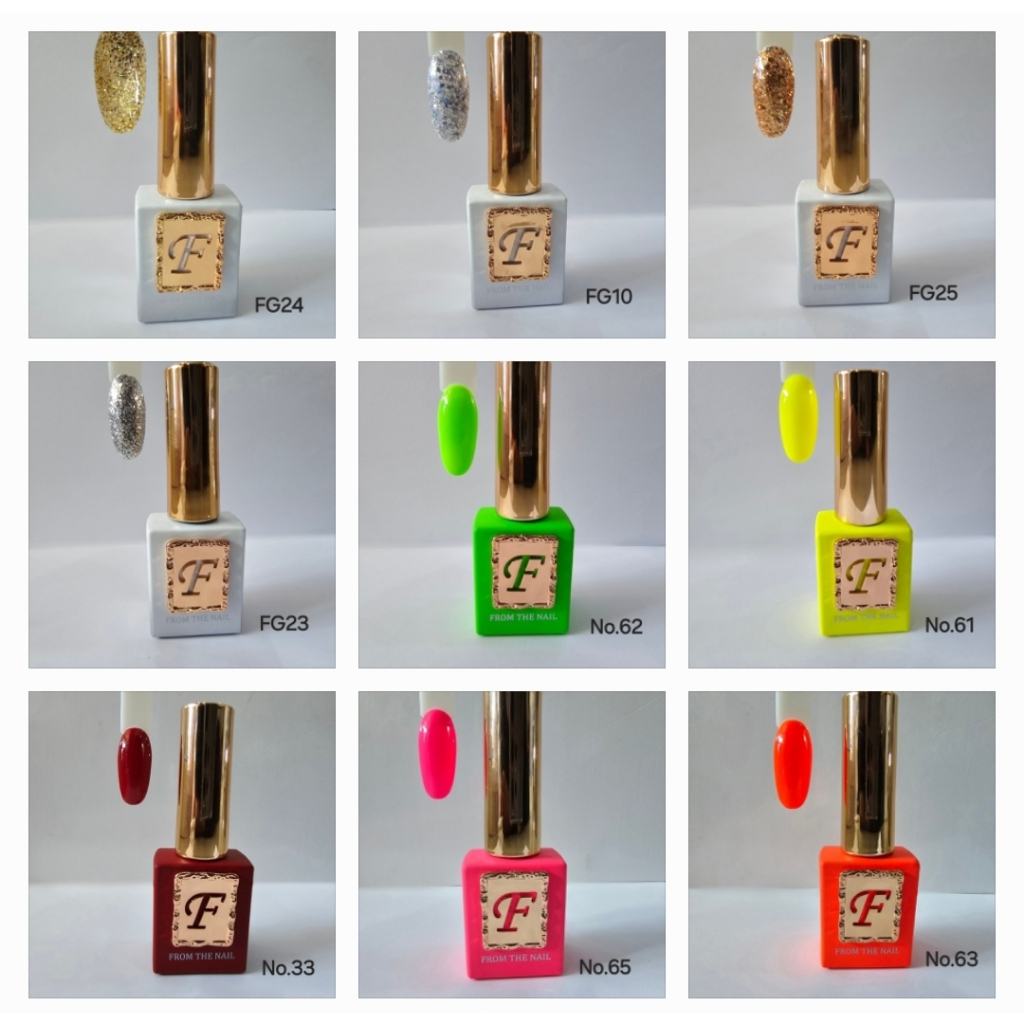 แยกขาย สีเจลเกาหลีFROM THE NAIL หลายตัวเลือก ของแท้นำเข้าจากเกาหลี พร้อมส่ง
