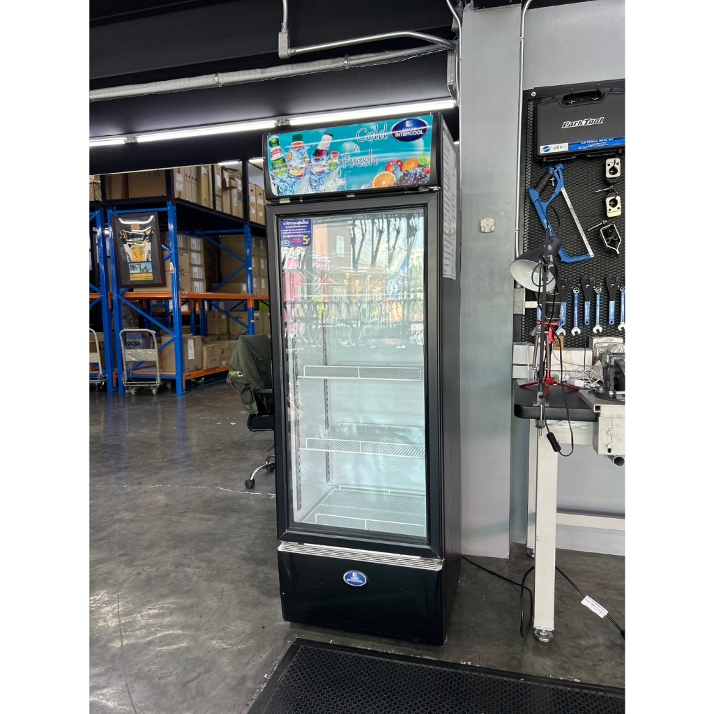 ตู้แช่เย็น  sanden รุ่น SPA-0253D41A  (มือสองสภาพดี)