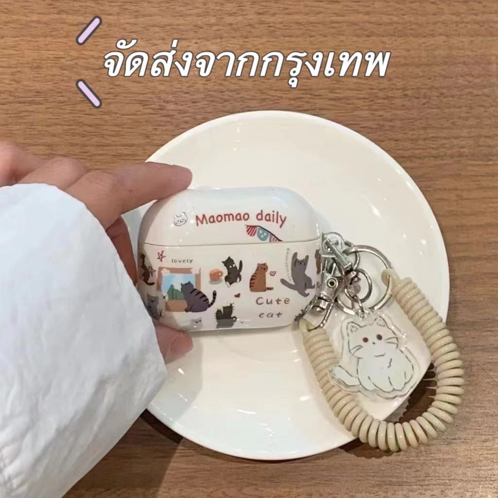 จัดส่งภายใน24ชั่วโม เคส for Airpods 3 2 1 pro2 pro เปลือกนิ่ม การป้องกันการตก ซิลิโคนนิ่ม Soft Case Airpod gen3 2021