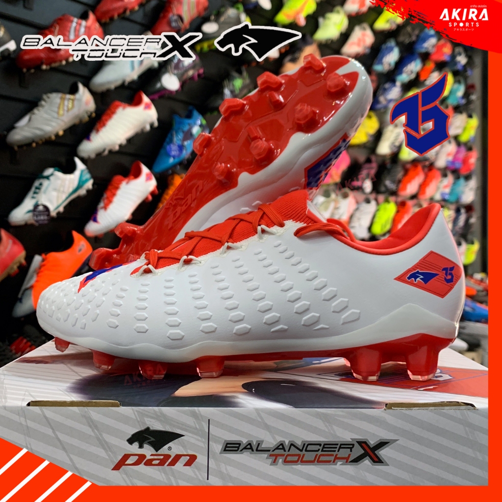 PAN รองเท้าฟุตบอล PAN BALANCER TOUCH X T5 FLYNIT(ธีราทร) ตัวรองท๊อป ใหม่ล่าสุด 2024 แถมกระเป๋าT5