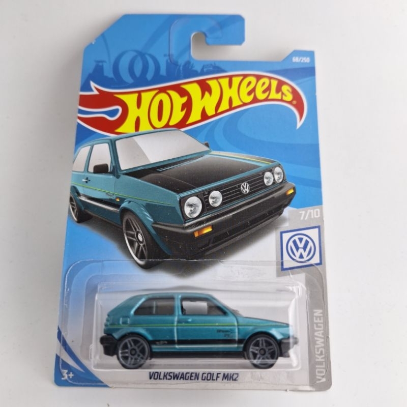 รถเหล็ก Hotwheels VOLKSWAGEN GOLF MK2 (ib68)
