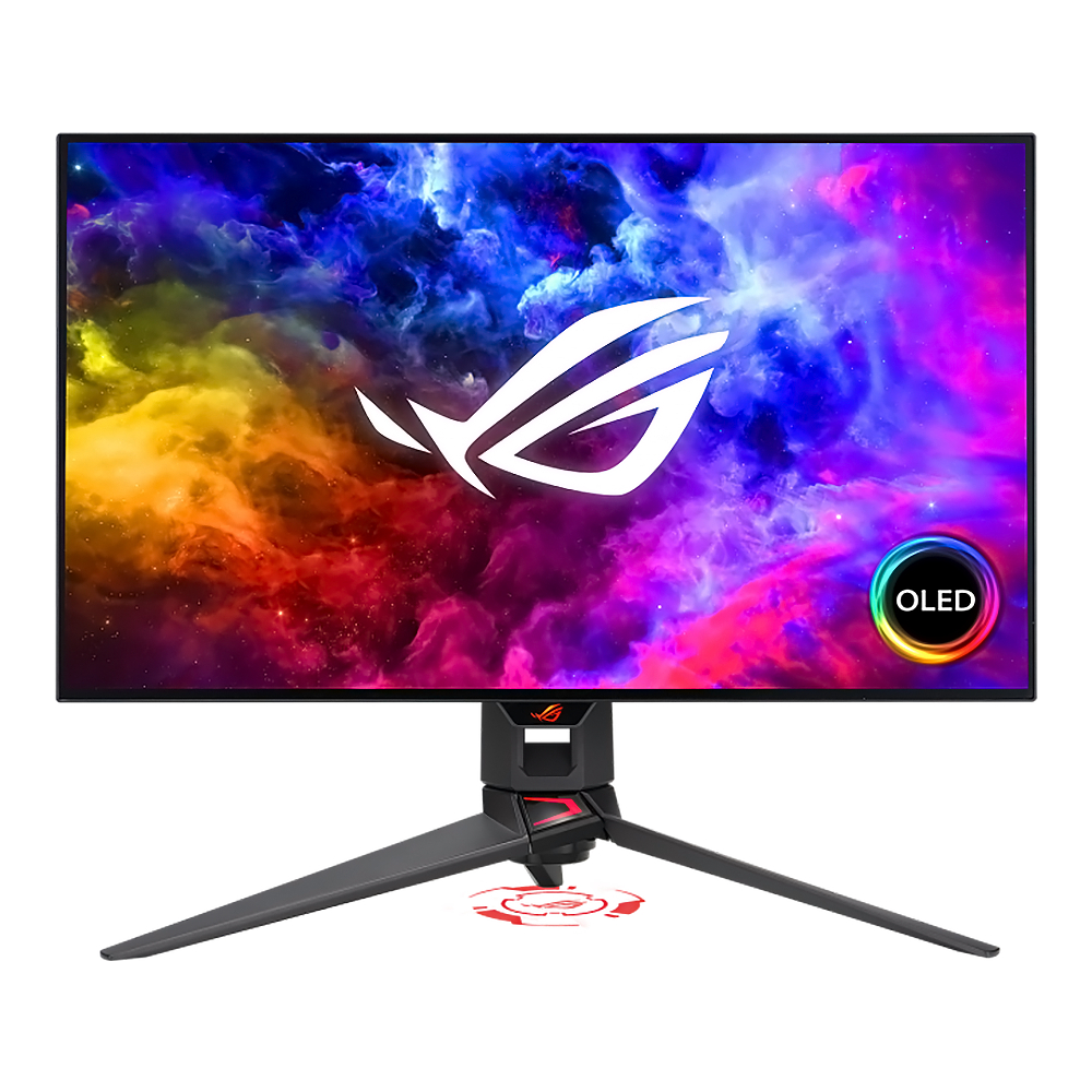 MONITOR (จอมอนิเตอร์) ASUS ROG SWIFT PG27AQDM - 27" OLED 2K 240HZ FREESYNC PREMIUM, G-SYNC COMPATIBL