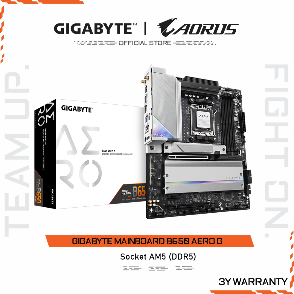 GIGABYTE MAINBOARD B650 AERO G เมนบอร์ด B650 AERO G-REV1.0