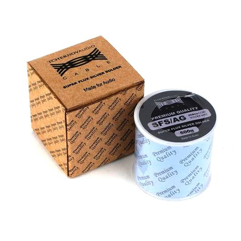 ตะกั่วเงิน TCHERNOV SFS /AG Super Flux Silver Solder ตัดแบ่งขายราคาต่อเมตร / ร้าน All Cable
