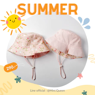 SIZE 3-18m หมวกกันแดดเด็ก หมวกเด็ก MiniQueen รุ่น Summer Size 3-18m (HAT00027)