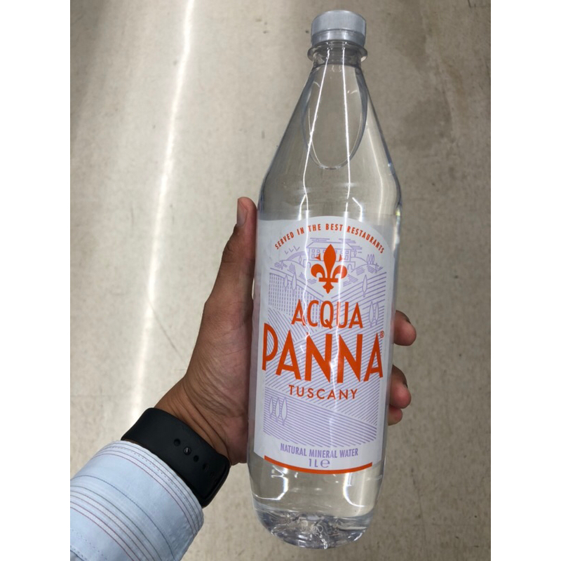 น้ำแร่ธรรมชาติ ACQUA  PANNA tuscany 🇮🇹🇮🇹 ขนาด  1 L.