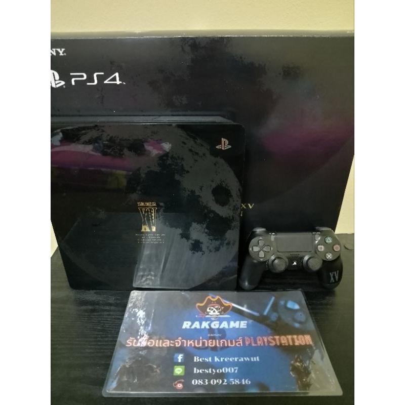 ps4 slim ลาย FFXV มือสอง อุปกรณ์ครบ