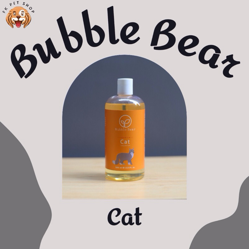 BubbleBear PREMIUM CAT Shampoo 500ml