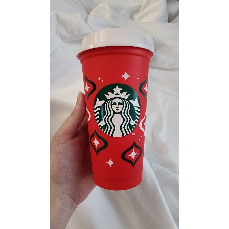 Starbucks Reusable Christmas Collection แก้ว รียูส สำหรับเครื่องดื่มร้อน สตาร์บัคส์ คริสต์มาส ของแท้ 100%