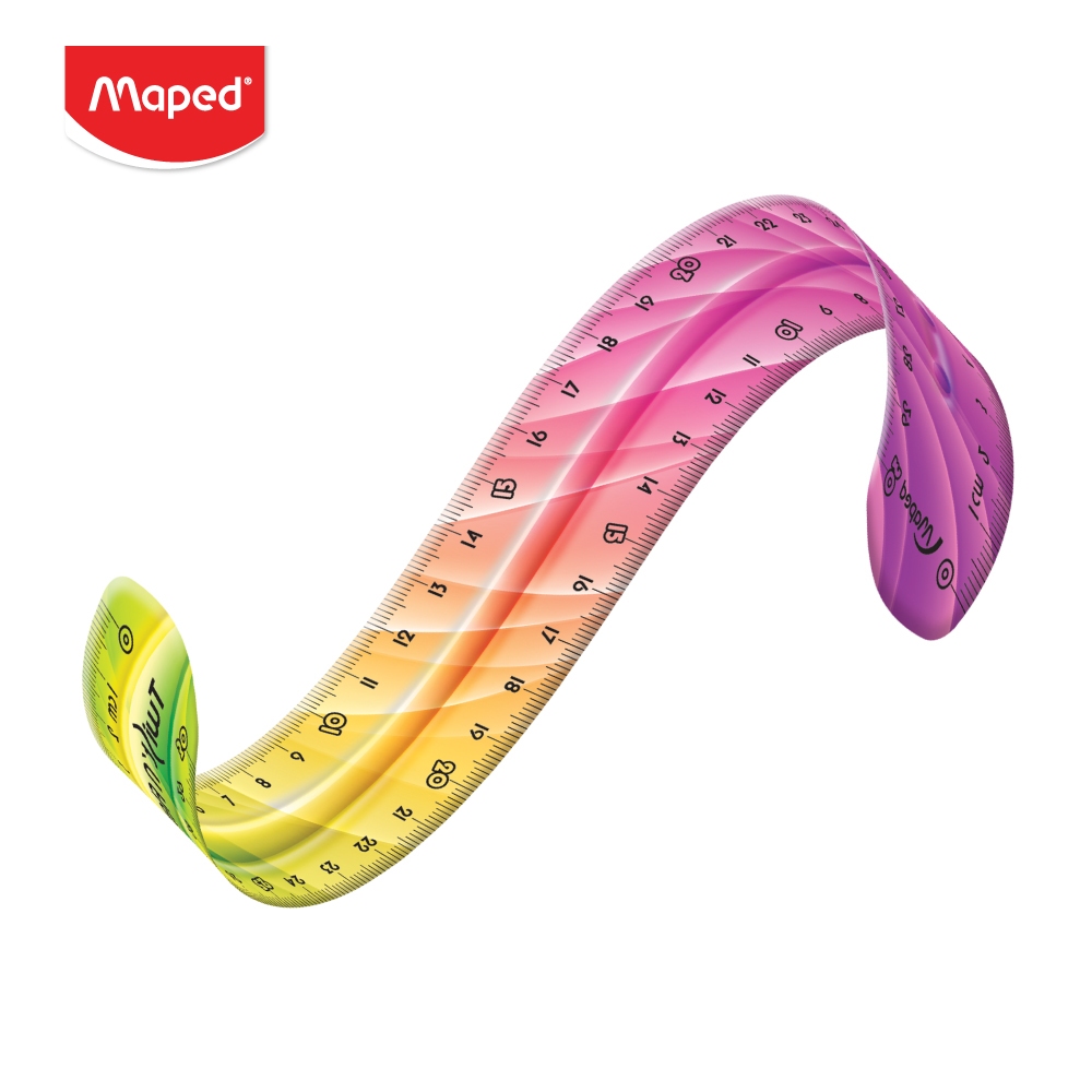 Maped (มาเพ็ด) ไม้บรรทัด 30 ซม. TWIST DECOR รหัส TC/279315