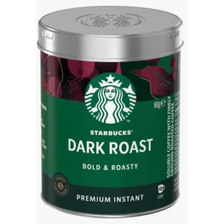 Starbucks Instant Coffee สตาร์บัคส์ กาแฟผง พร้อมชง Medium Roast และ Dark Roast **รุ่นกระปุก**ขนาด 90 กรัม(g.)