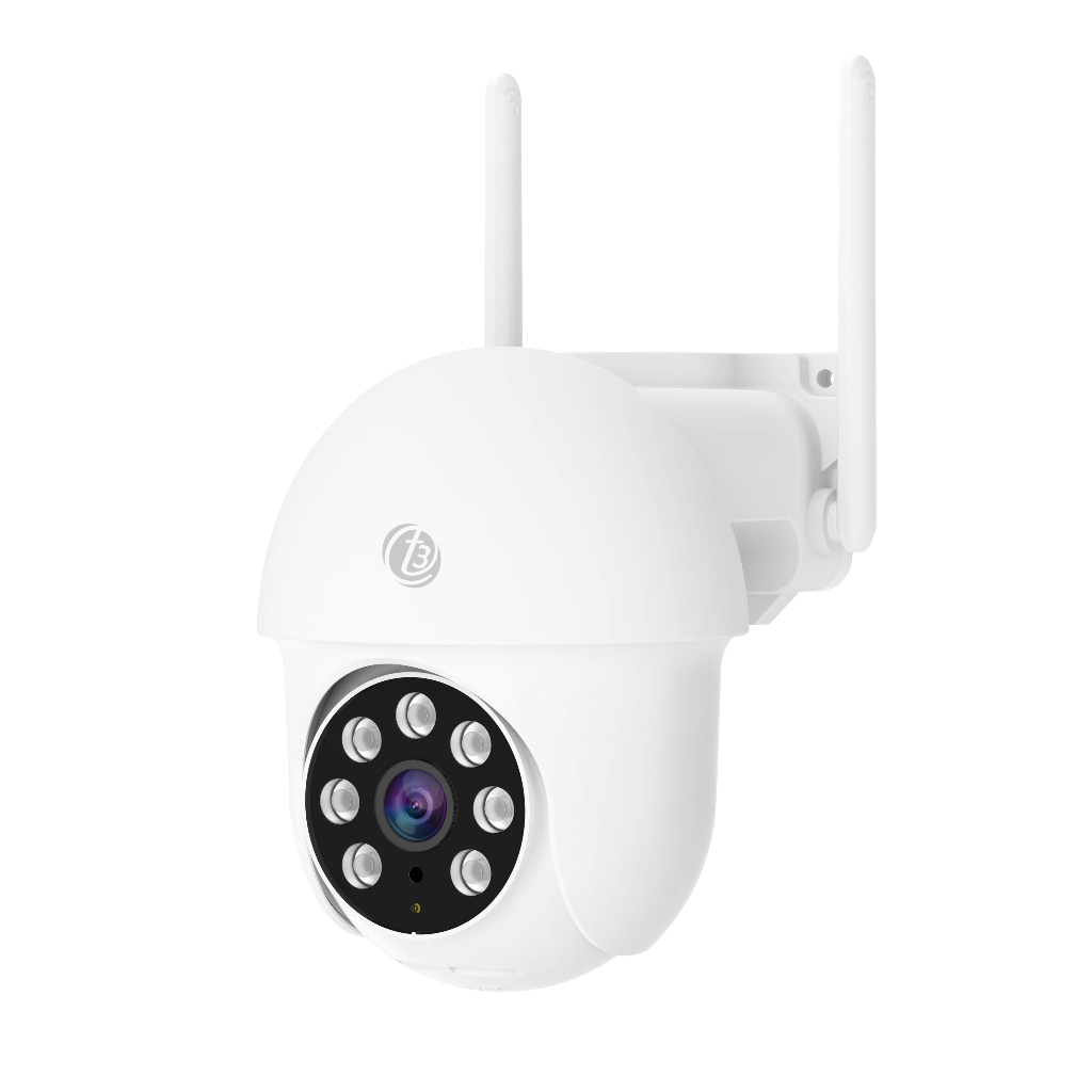 T3 Smart Outdoor Wi-Fi Camera OC1 กล้องวงจรปิด CCTV กล้องกันน้ำ IP65 ความชัด 2K 3MP ใช้ภายนอกอาคาร รับประกัน 1 ปี