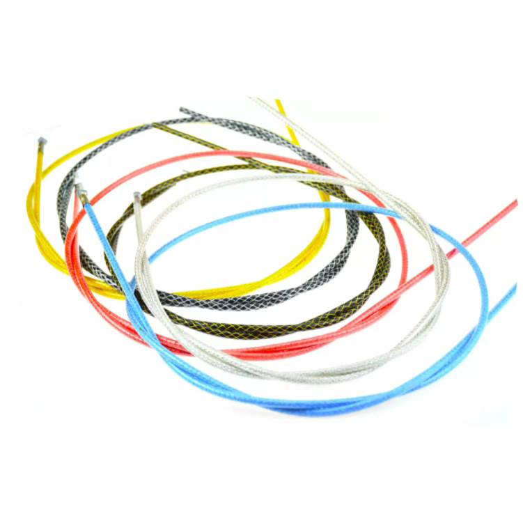 สายคันเร่งระฆังทอง/สายคันเร่งแต่งสำหรับรถมอเตอร์ไซค์ ความยาว 2.2ม. สำหรับรถ HONDA รุ่น WAVE,MSX,KSR,