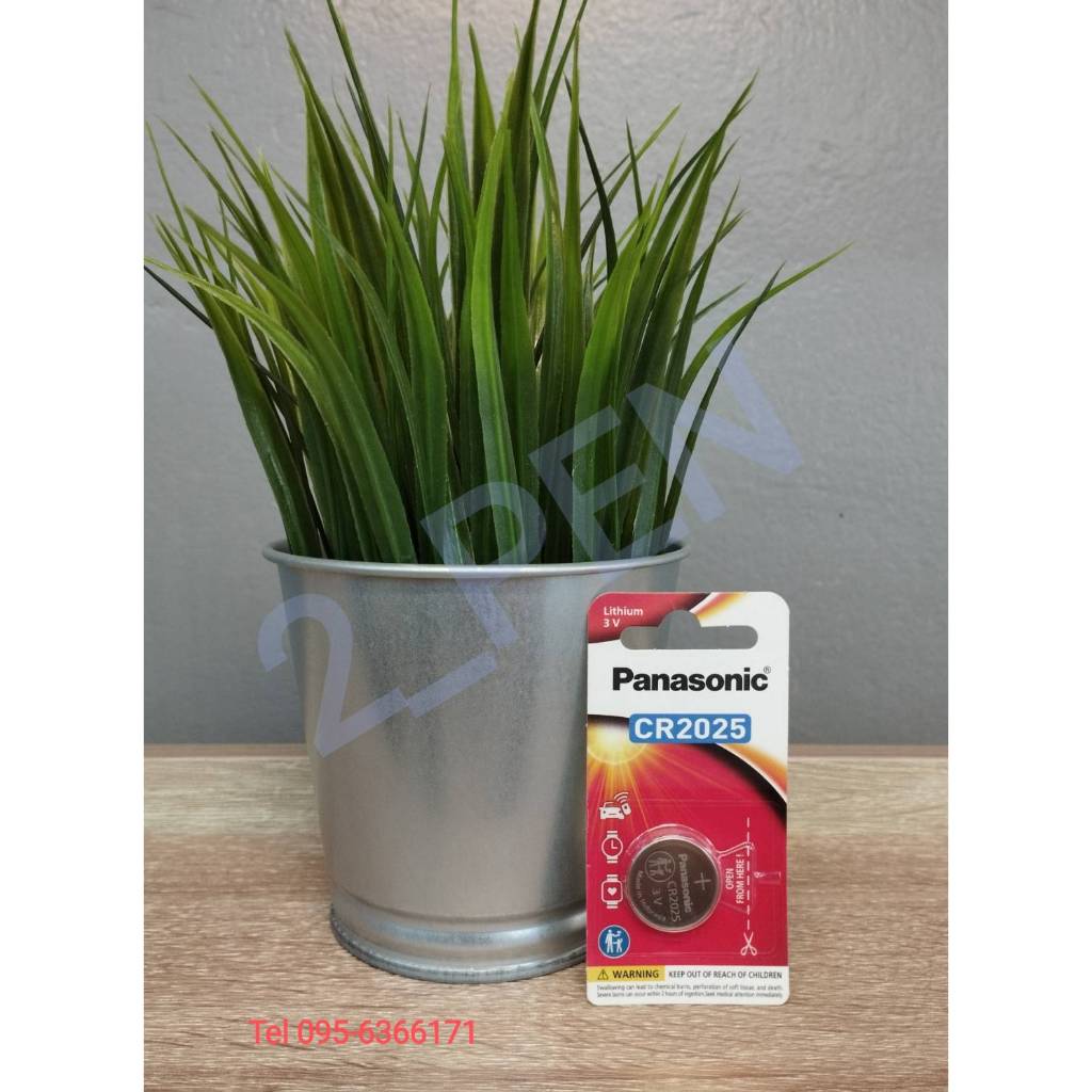 ถ่านกระดุมลิเธี่ยม Panasonic CR-2025PT/1B