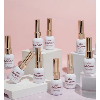 แฟลชเงินขาว ไอเดียเจล idea gel white diamond ( #01 ) ทาทับสีอะไรก็ได้ ทาเฉยๆก็ปัง (สีเจลต้องอบ)