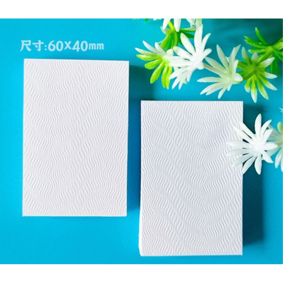 ของแท้ ซับกลิ่นได้ดี กระดาษเทสน้ำหอม ลายคลื่น 4*6CM 1แพค 100 ชิ้น 005259
