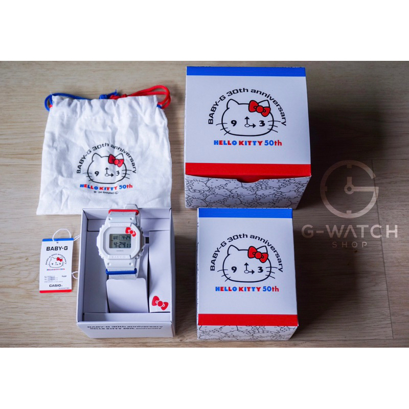 [PRE-ORDER] CASIO BABY-G “HELLO KITTY” BGD-565KT-7, BGD-565KT-7ADR, BGD-565KT-7A, BGD-565KT, BGD-565