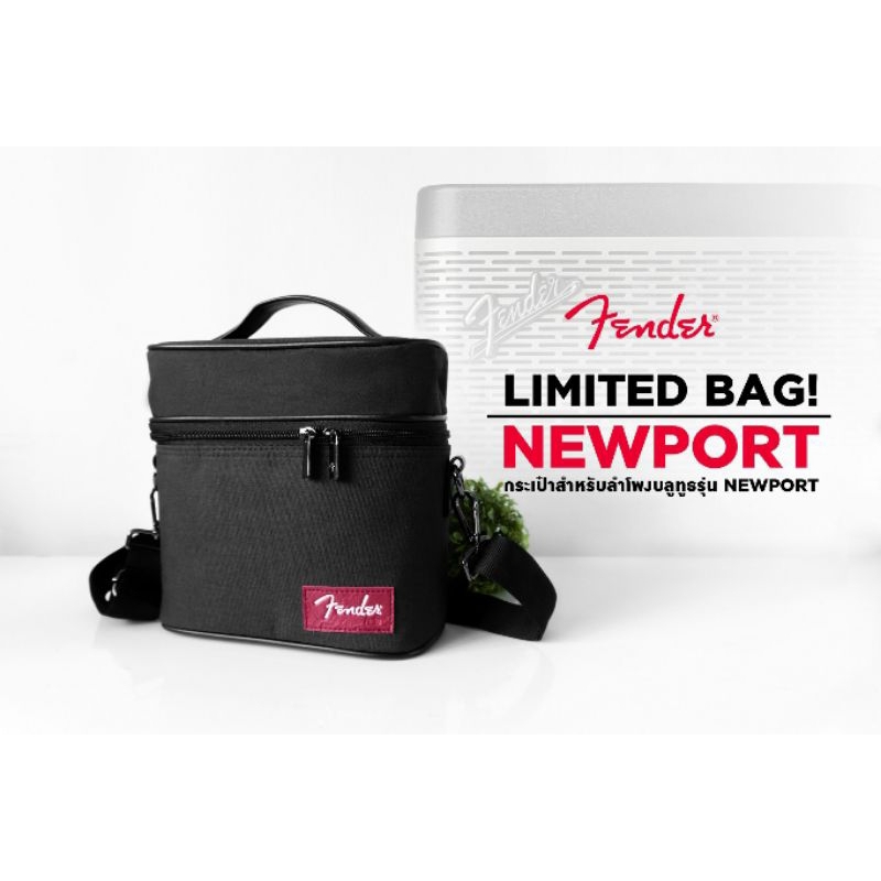 (แท้100%) FENDER กระเป๋าใส่ Newport2 รุ่น Fender Newport2 Carry Bag Canvas Limited Edition