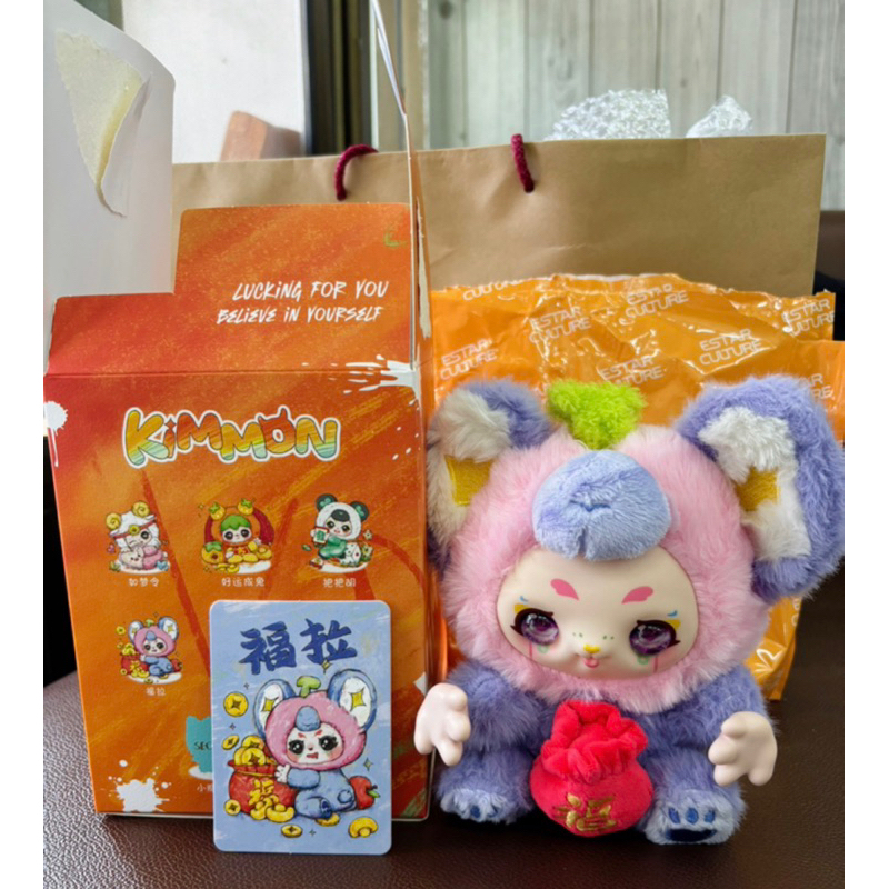 ของแท้ พร้อมส่งในไทย สุ่มโมเดล Kimmon V3 series 3 Blind Box Make a Wish ตุ๊กตาตั้งโต๊ะ ที่ฮิตเวลานี้