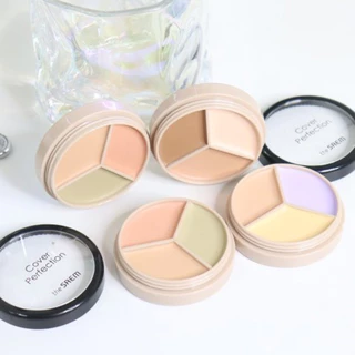 แท้💯ส่งไว🚀 คอนซีลเลอร์3สี THE SAEM COVER PERFECTION TRIPLE POT CONCEALER เดอะแซม คอเรคเตอร์เนื้อครีม #65 #VV