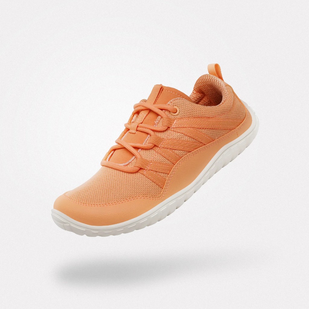 รองเท้า Saguaro Forestep หน้ากว้าง แบบลำลอง สไตล์มินิมอล barefoot shoes สีส้ม