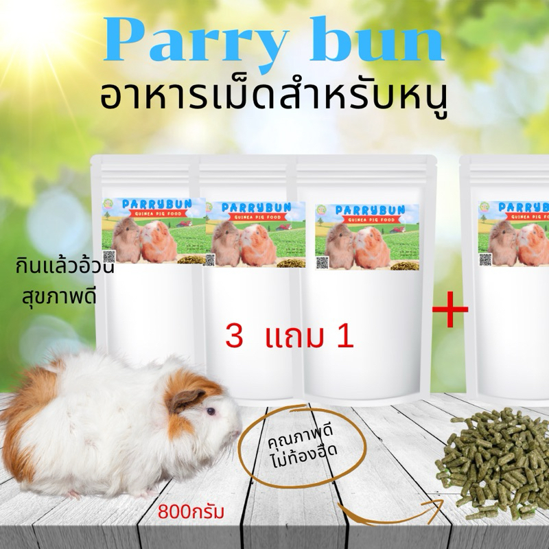 อาหารเม็ดแก๊สบี้ ยี่ห้อแพรี่บัน เป็นชุด 3แถม1 ⭐️⭐️⭐️⭐️⭐️