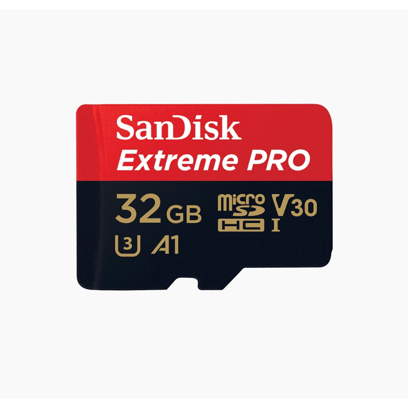 SanDisk Extreme Pro microSDHC 32GB V30 U3 C10 Read 100MB/s Write 90MB/s เมมโมรี่การ์ด 32GB โปร รองรั