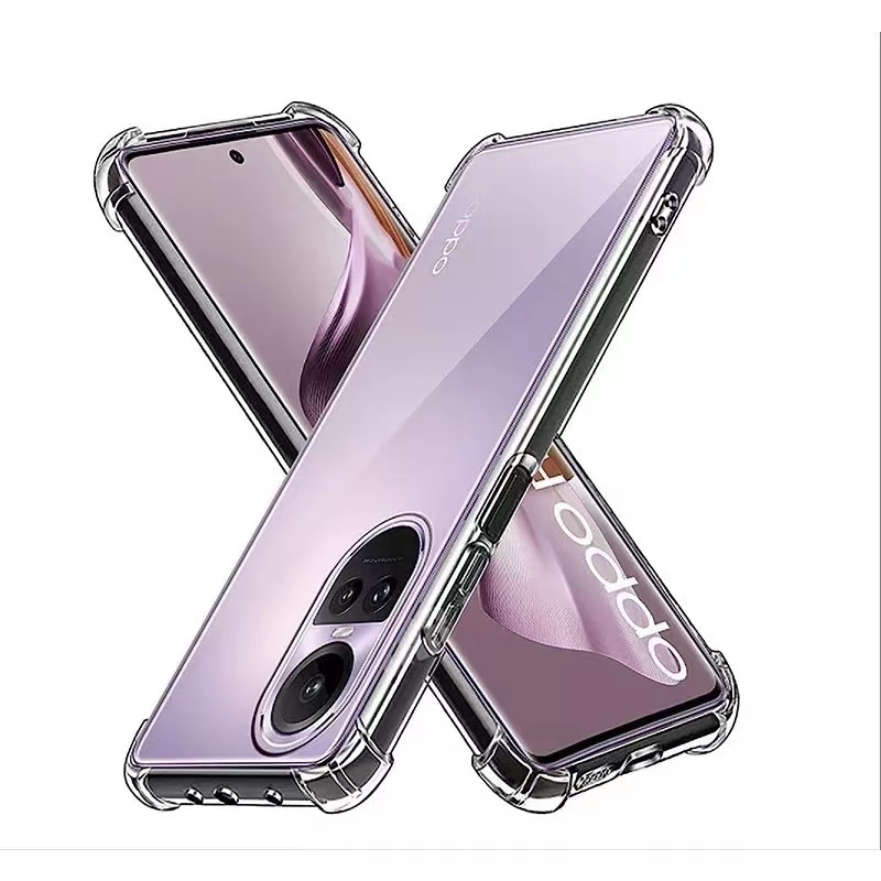 🔥เคสใส🔥ใช้สำหรับ Oppo Reno 10 Pro Plus พร้อมส่ง กันกระแท For ออปโป้ Reno10 Reno10Pro Plus