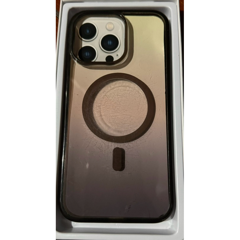 Prodigee case for iphone 15 promax มือสอง สีน้ำตาล สภาพ 65%