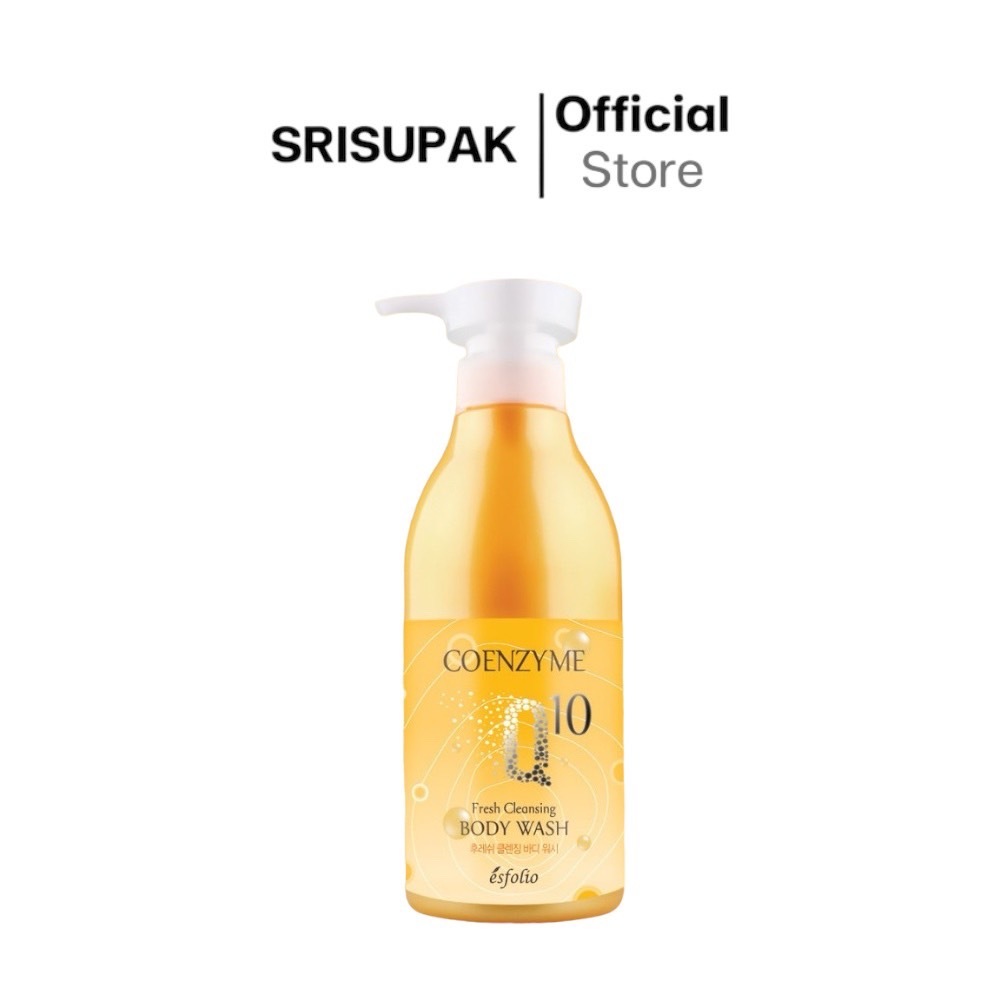 ครีมอาบน้ำ Q 10 (Esfolio Coenzyme Q10 Fresh Cleansing Body Wash) 500 ml.