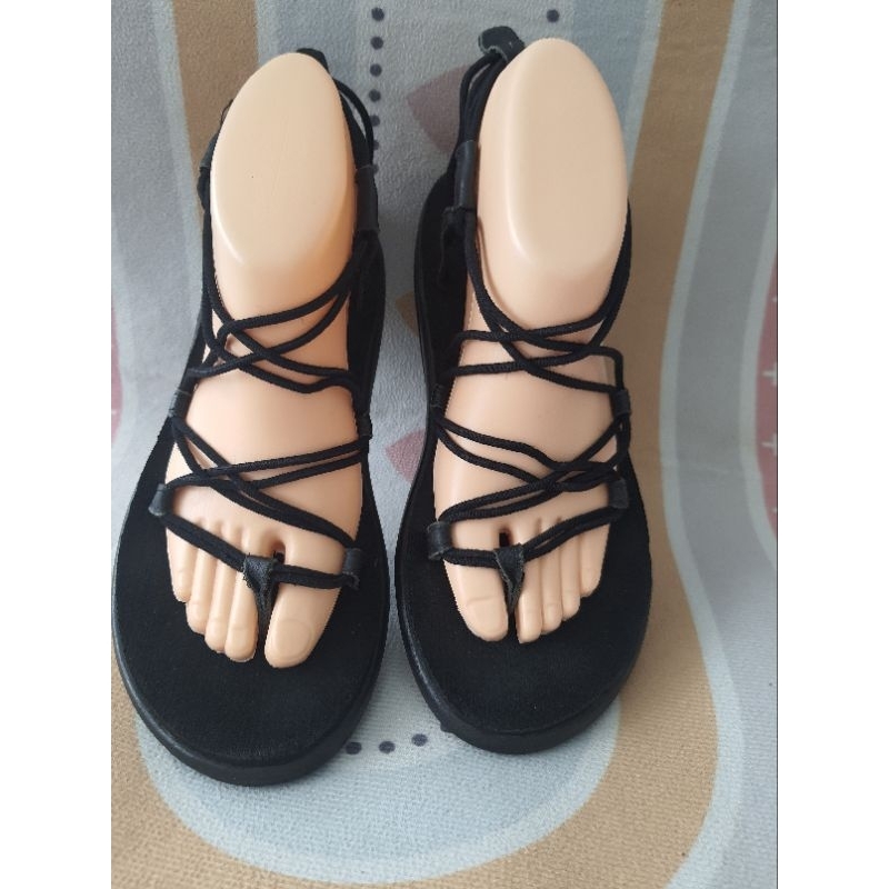 Tava รองเท้าแตะแบบสาน มือสอง size:38/24 cm